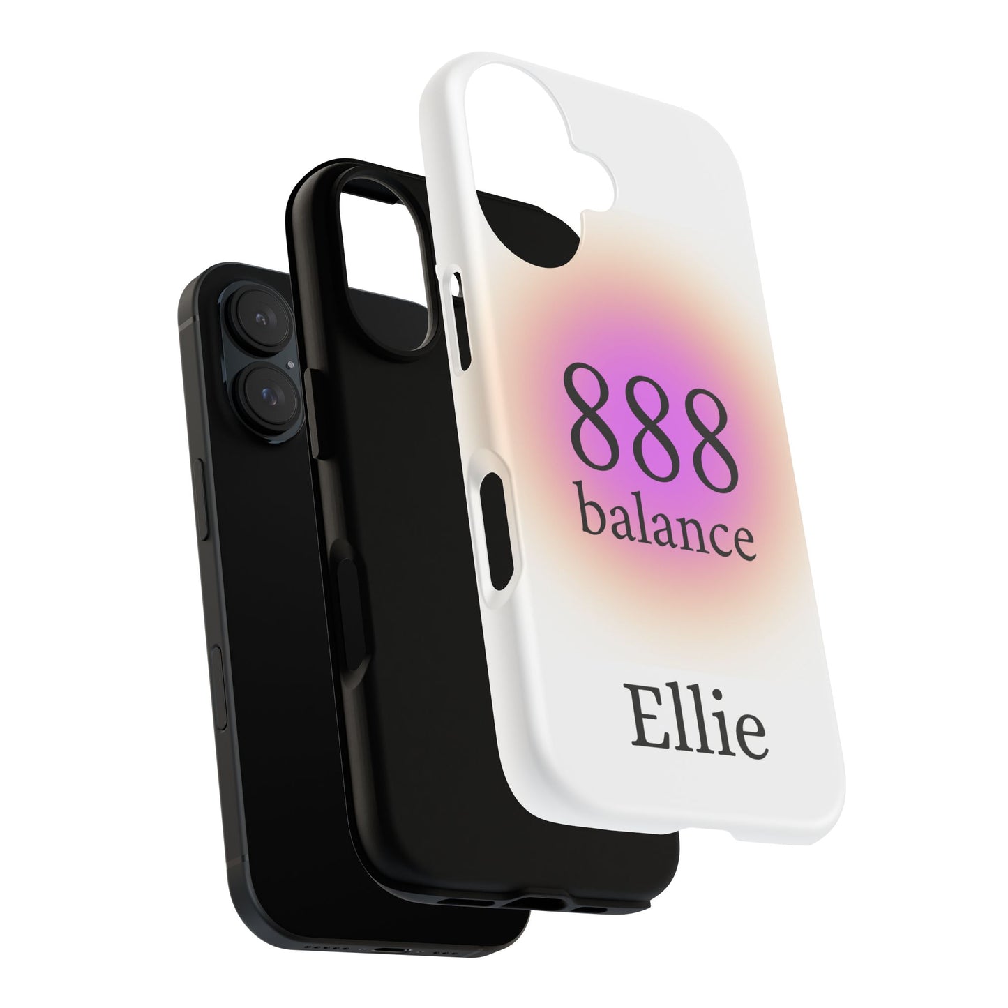 Phone Case — "888 Balance" Personalized Protective Tough Case