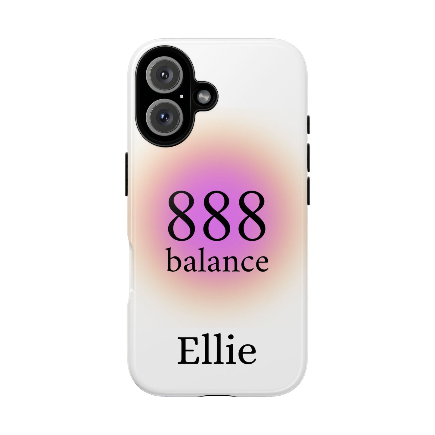 Phone Case — "888 Balance" Personalized Protective Tough Case