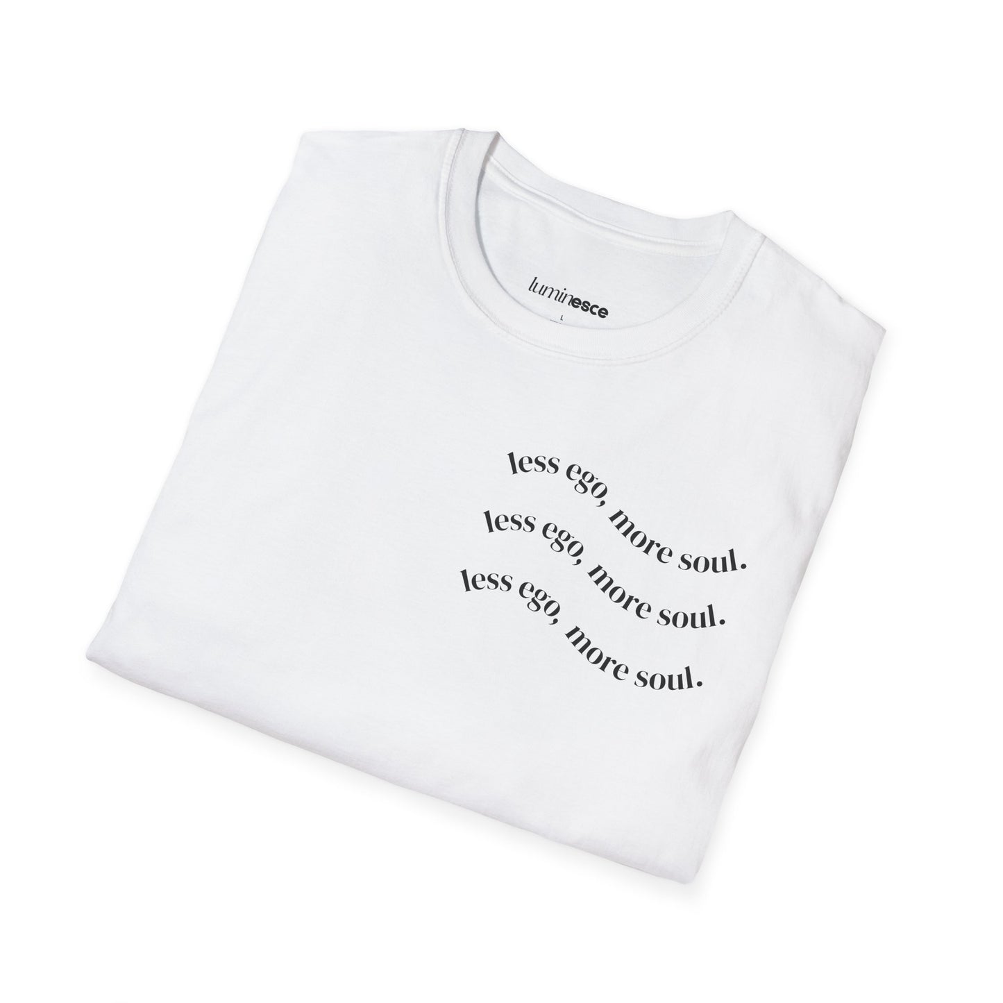 333 Support T‑Shirt — Spiritual Angel Number Tee (Back Gradient, Minimal Front)