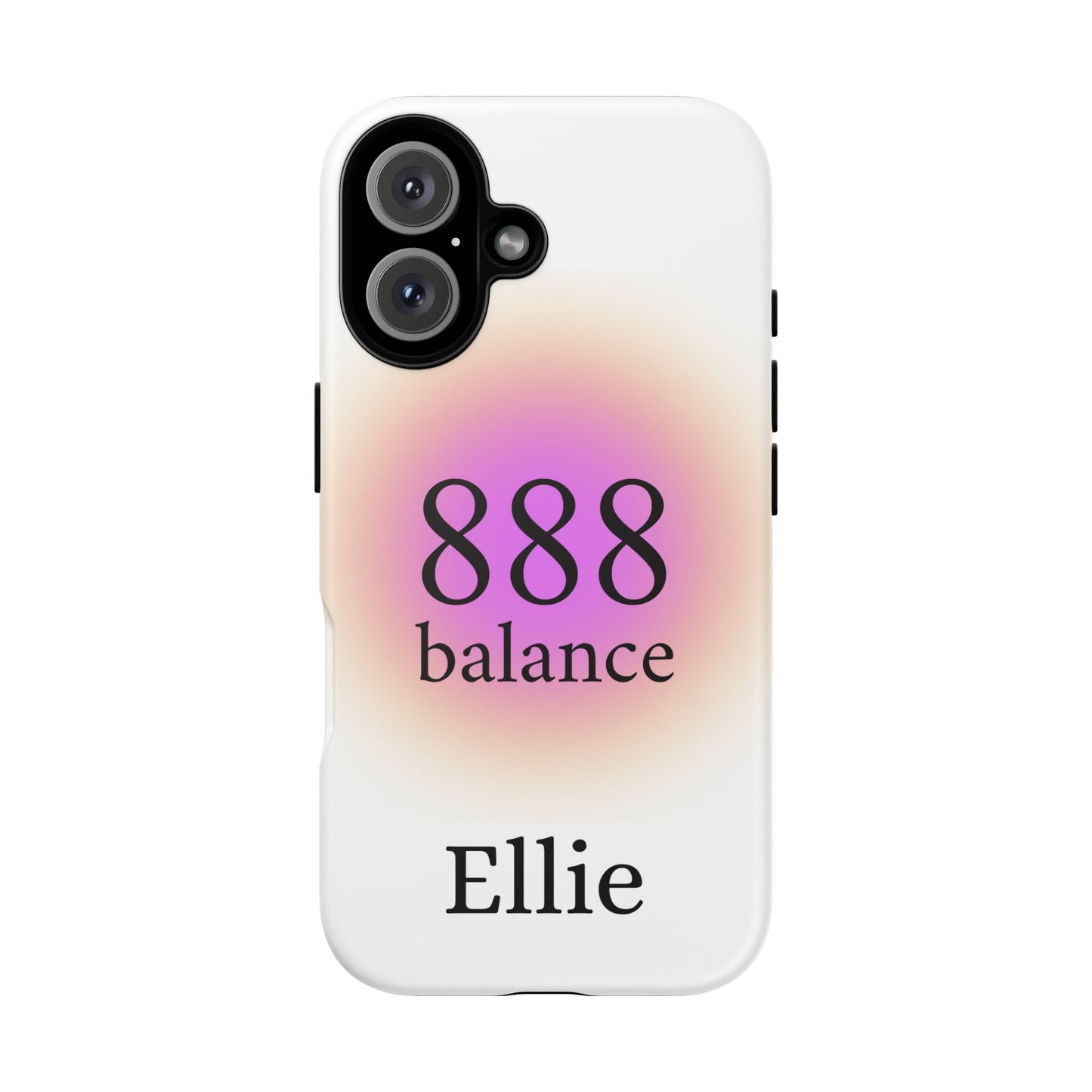 Phone Case — "888 Balance" Personalized Protective Tough Case