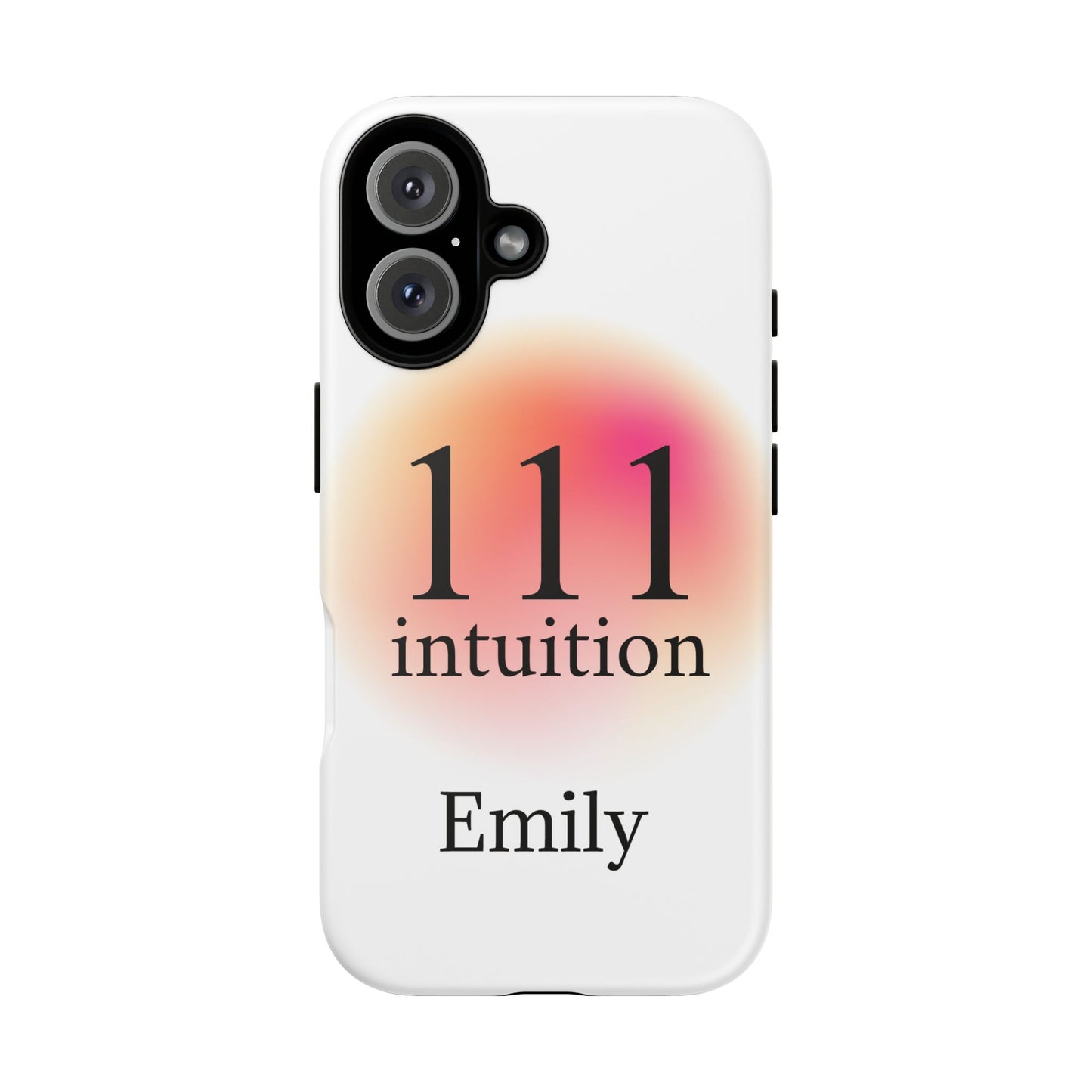 Phone Case — Personalized "111 Intuition" Spiritual Numerology Design