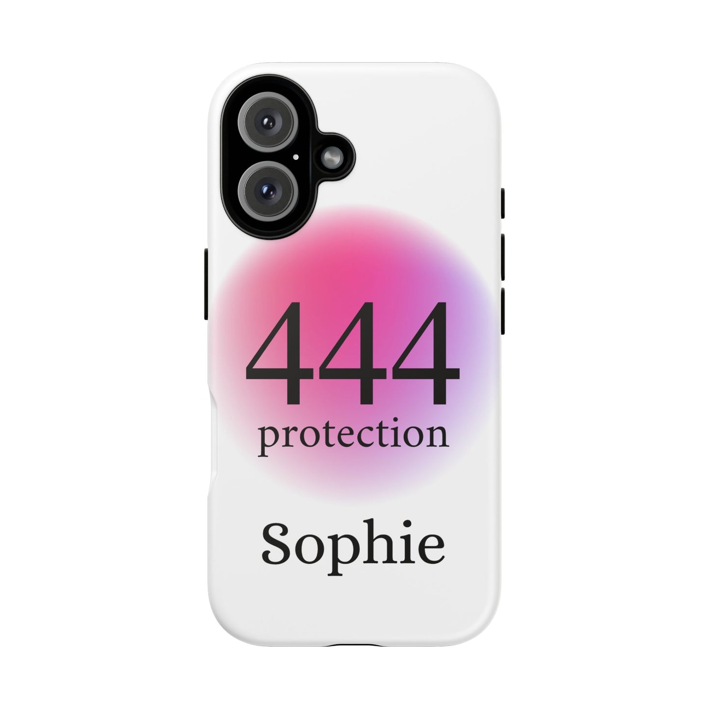 Phone Case — 444 Protection Personalized Name Spiritual Phone Cover (Customizable)