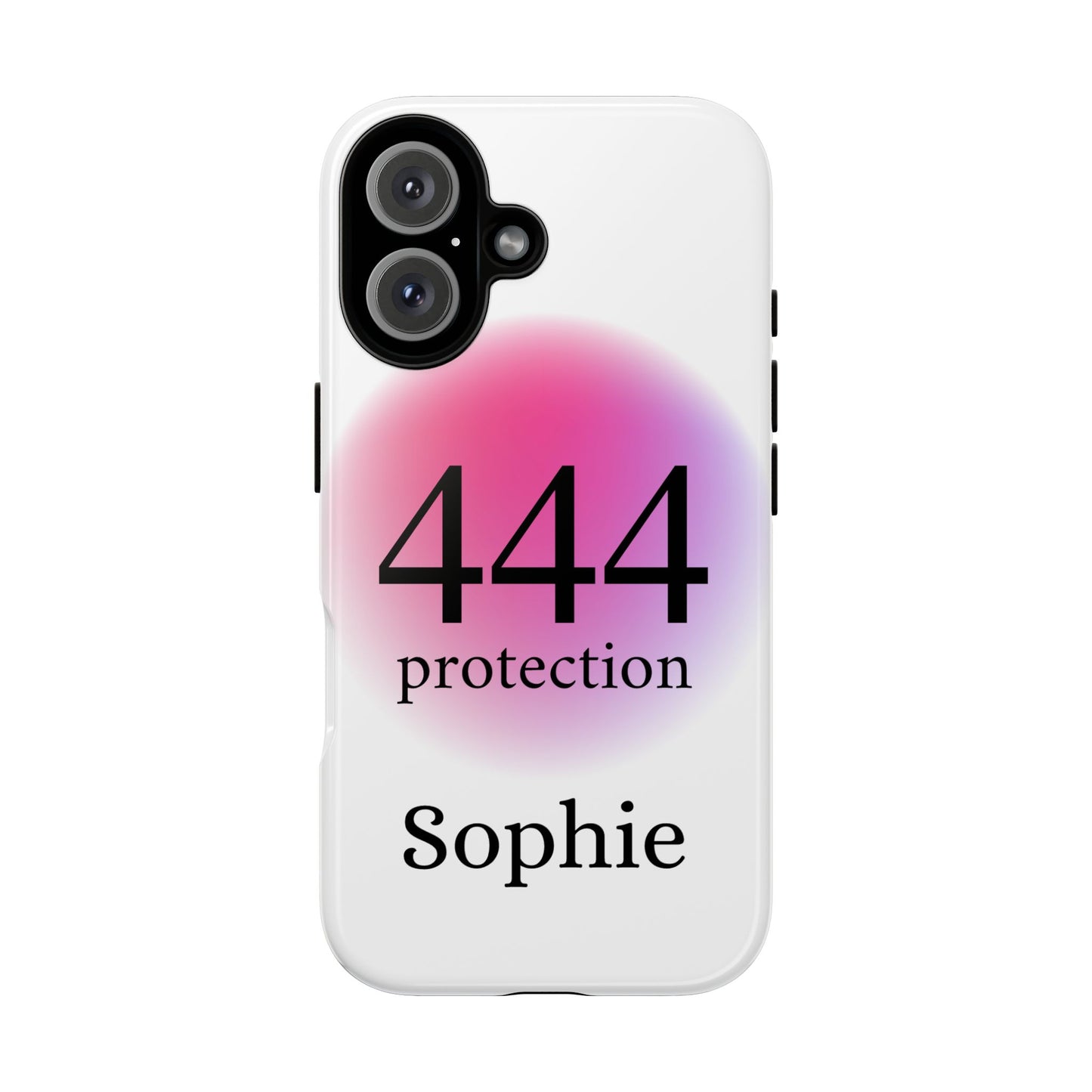 Phone Case — 444 Protection Personalized Name Spiritual Phone Cover (Customizable)