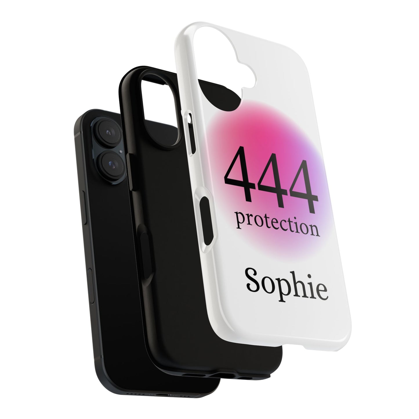 Phone Case — 444 Protection Personalized Name Spiritual Phone Cover (Customizable)