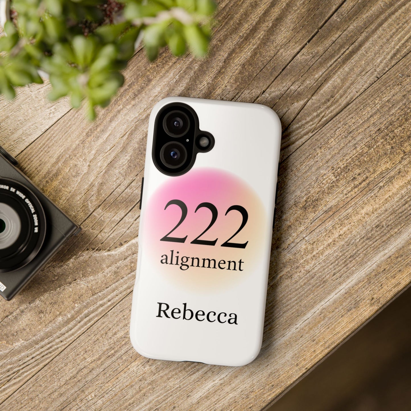 Phone Case — 222 Alignment Personalized Phone Case (Name Customizable)