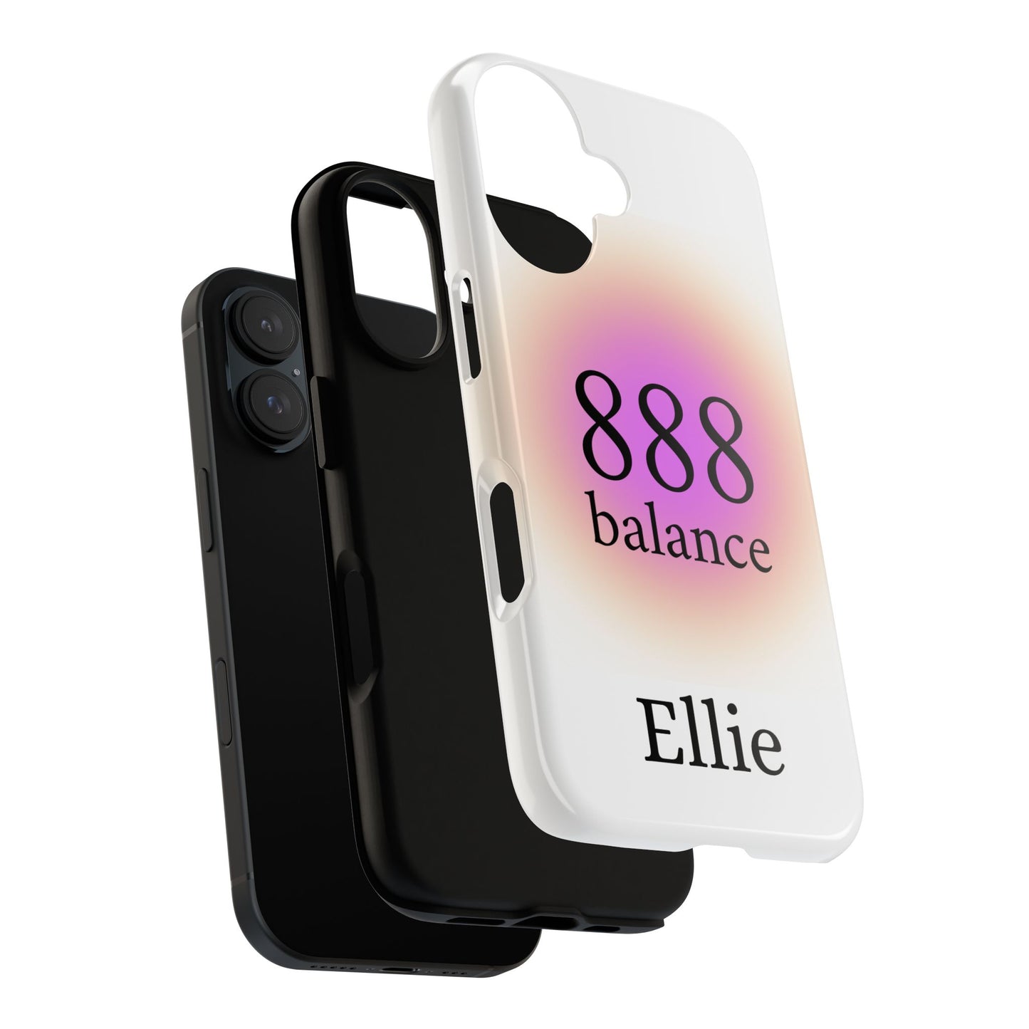Phone Case — "888 Balance" Personalized Protective Tough Case
