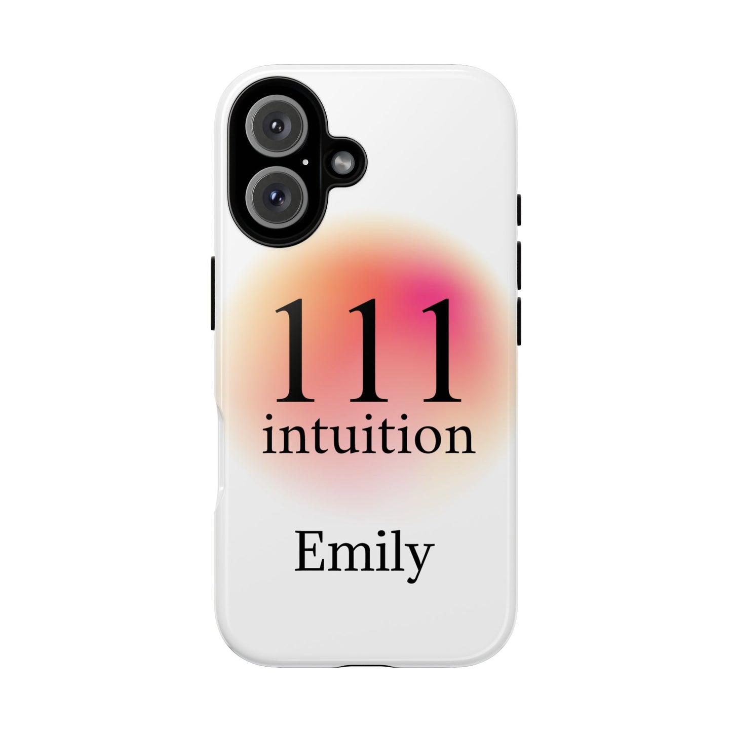 Phone Case — Personalized "111 Intuition" Spiritual Numerology Design